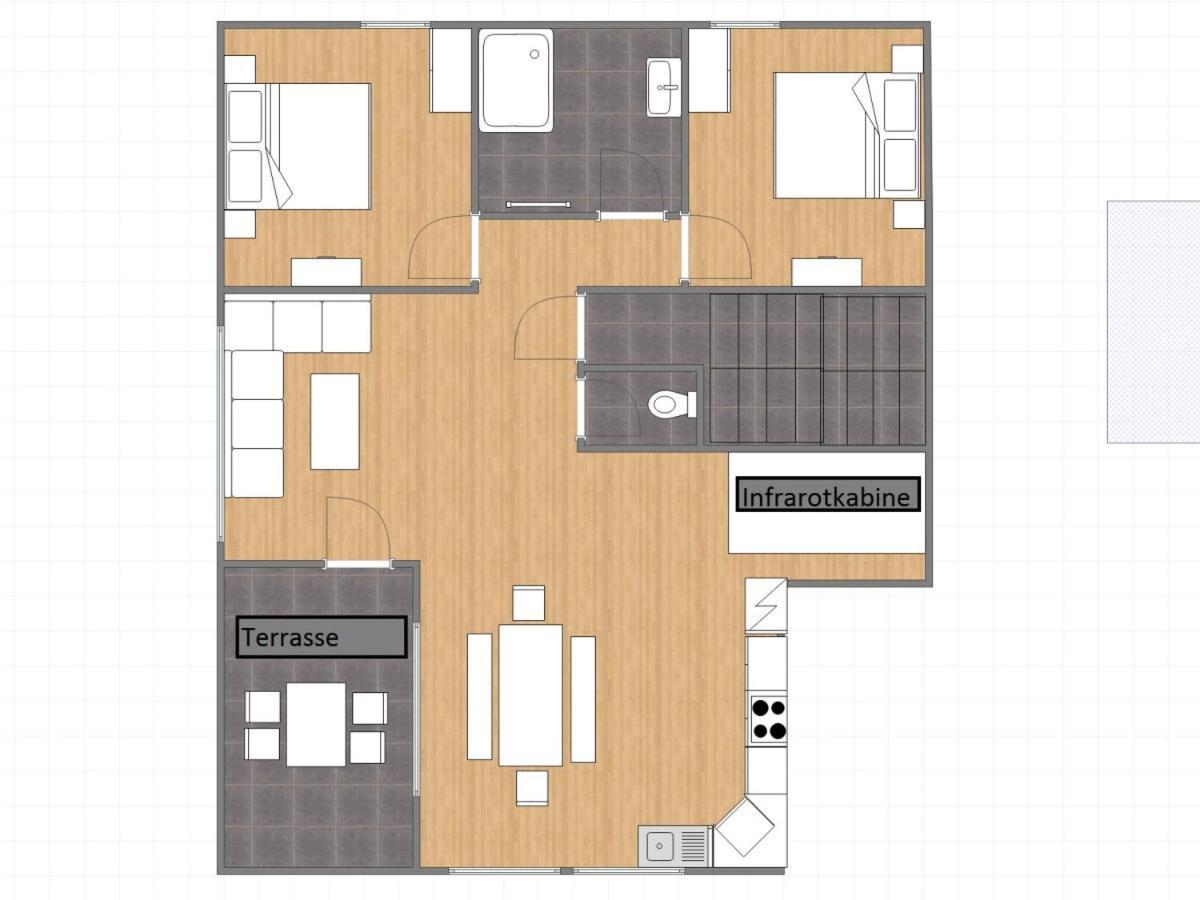 Appartement Auszeit Eben 埃本因蓬高 外观 照片